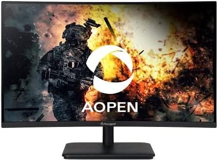 AOPEN 27HC5R bmiix 27″ 1500R Curved Zero-Frame Full HD (1920 x 1080) Gaming Monitor | AMD FreeSync Technology | Up to 75Hz | 1ms TVR | 2 x HDMI Ports & 1 x VGA Port