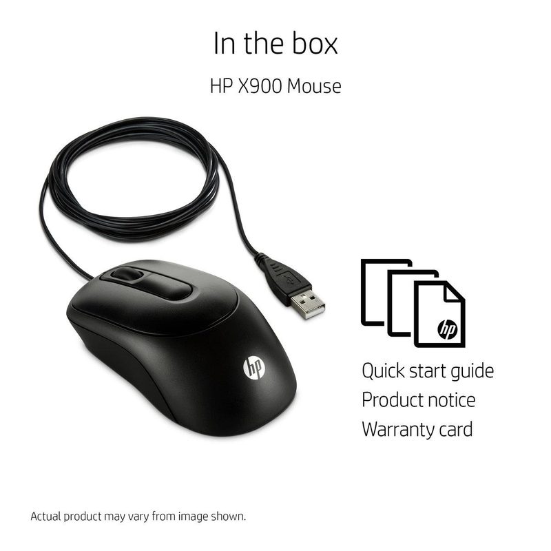 MOUSE HPX900 WIRED MOUSE V1S46AA#ABB