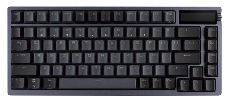 ASUS ROG Azoth keyboard Gaming USB + RF Wireless + Bluetooth Black