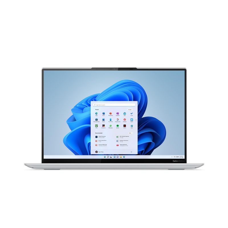 Lenovo Yoga Slim 7 Carbon 14ACN6 AMD Ryzen™ 7 5800U Laptop 35.6 cm (14") 2.8K 16 GB LPDDR4x-SDRAM 512 GB SSD NVIDIA GeForce MX450 Wi-Fi 6 (802.11ax) Windows 11 Home Grey