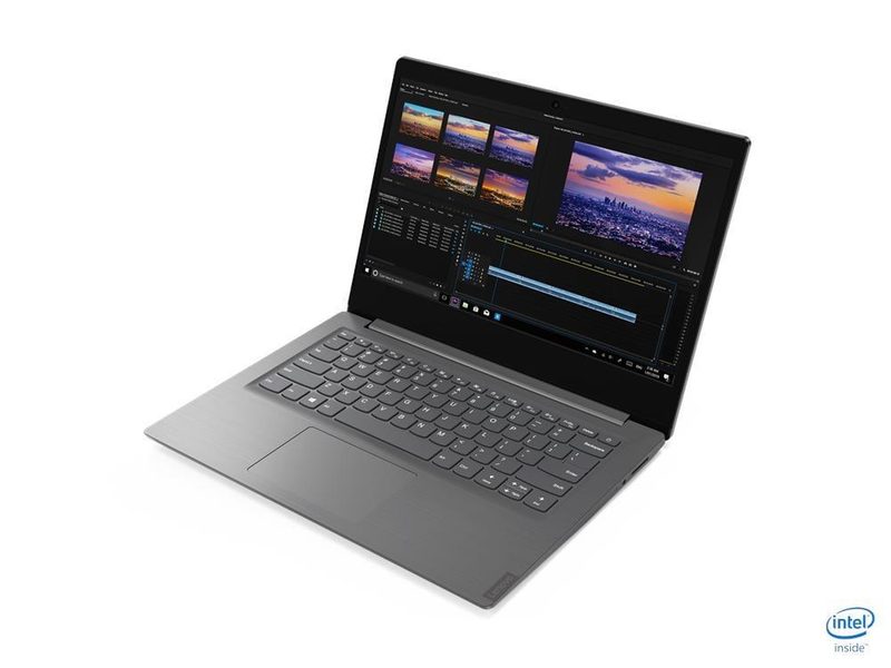 Lenovo V14 IIL Intel® Core™ i7 i7-1065G7 Laptop 35.6 cm (14") HD 4 GB DDR4-SDRAM 256 GB SSD Wi-Fi 5 (802.11ac) Windows 10 Home Grey Spanish