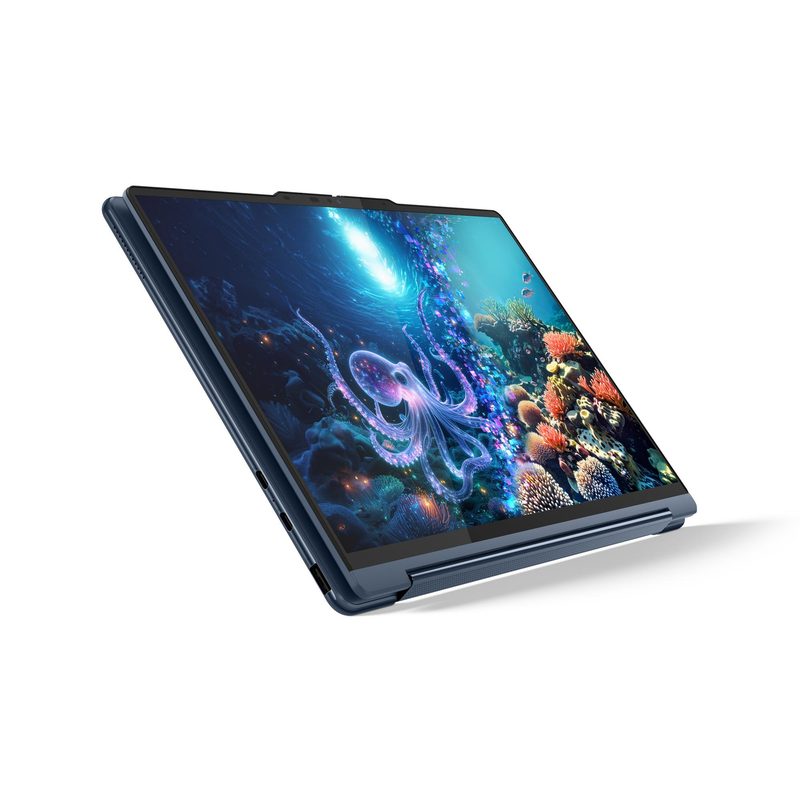 Lenovo Yoga 9 2-in-1 14ILL10 Copilot+ PC Intel Core Ultra 7 258V Hybrid (2-in-1) 35.6 cm (14") Touchscreen 4K Ultra HD 32 GB LPDDR5x-SDRAM 1 TB SSD Wi-Fi 7 (802.11be) Windows 11 Pro Blue English