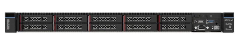 Lenovo ThinkSystem SR630 V3 server Rack (1U) Intel Xeon Silver 4510 2.4 GHz 32 GB DDR5-SDRAM 1100 W