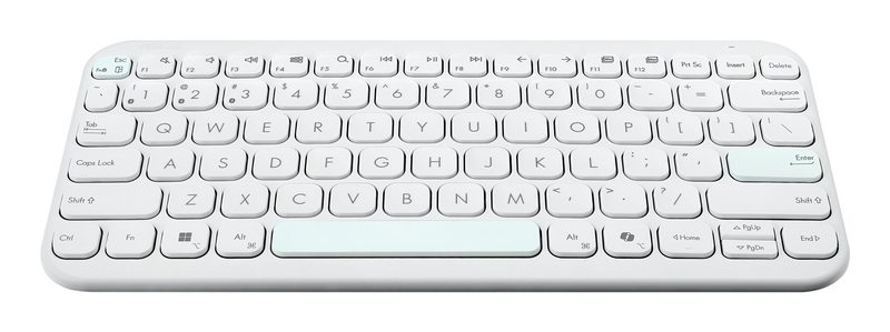 ASUS Marshmallow KW100 keyboard Home Bluetooth QWERTY US International Beige