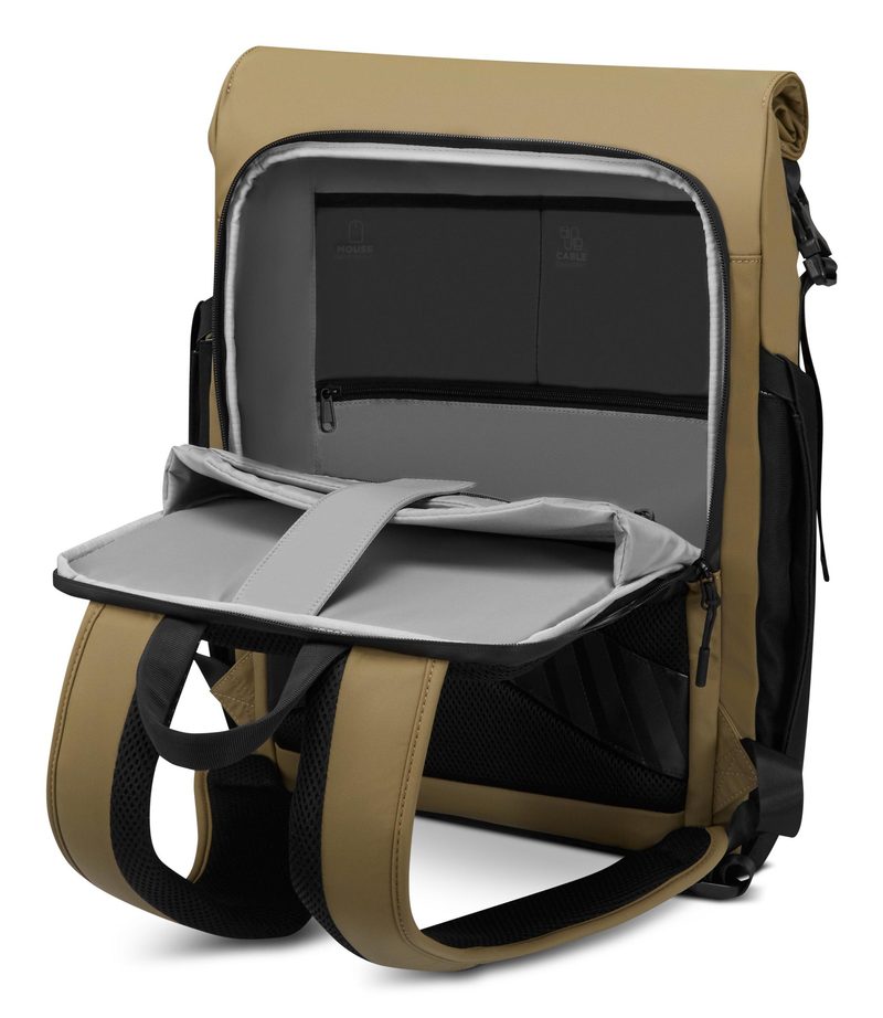 Lenovo GX41U39298 laptop case 40.6 cm (16") Backpack Black, Yellow
