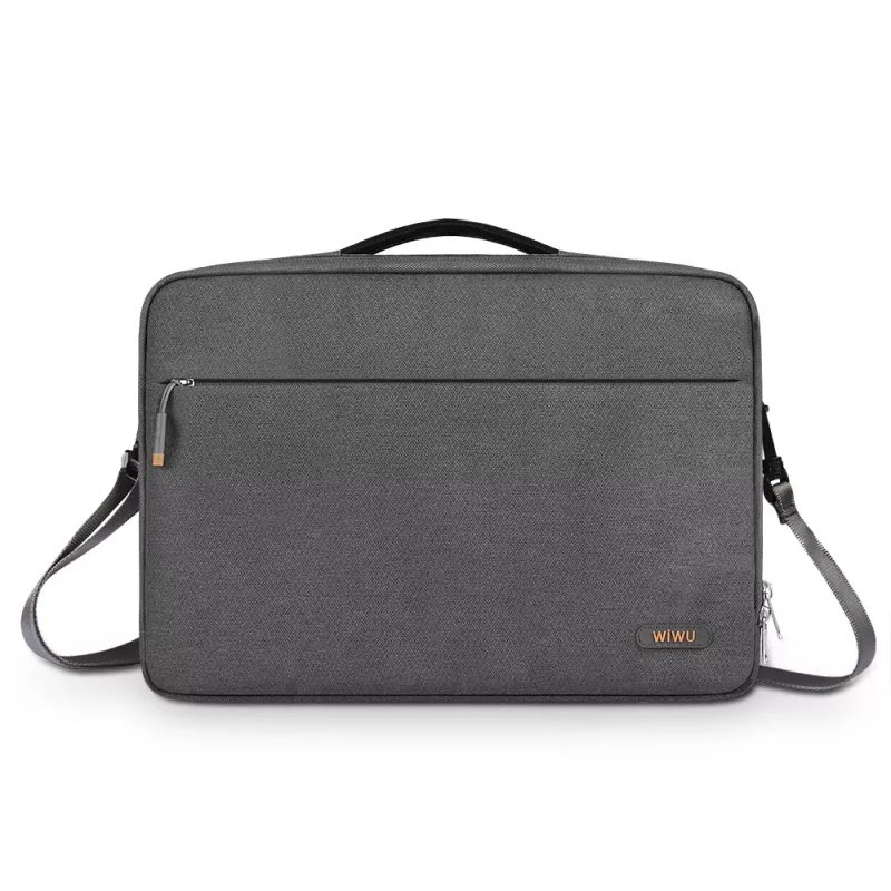 WiWU Pilot Laptop Handbag Protection Durable with Shoulder Strap Soft Lining Notebook Carrying Case Bag with Big Capacity
