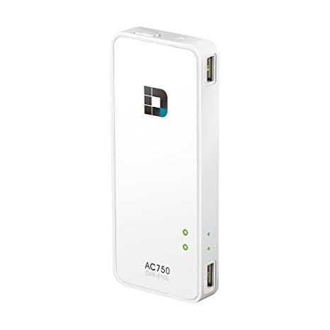D-LINK WI-FI AC750 PORTABLE ROUTER AND CHARGER DIR-510L