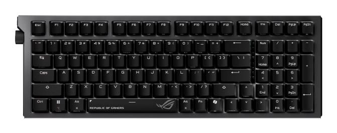 ASUS ROG Strix Morph 96 keyboard Gaming USB + RF Wireless + Bluetooth QWERTZ German Black