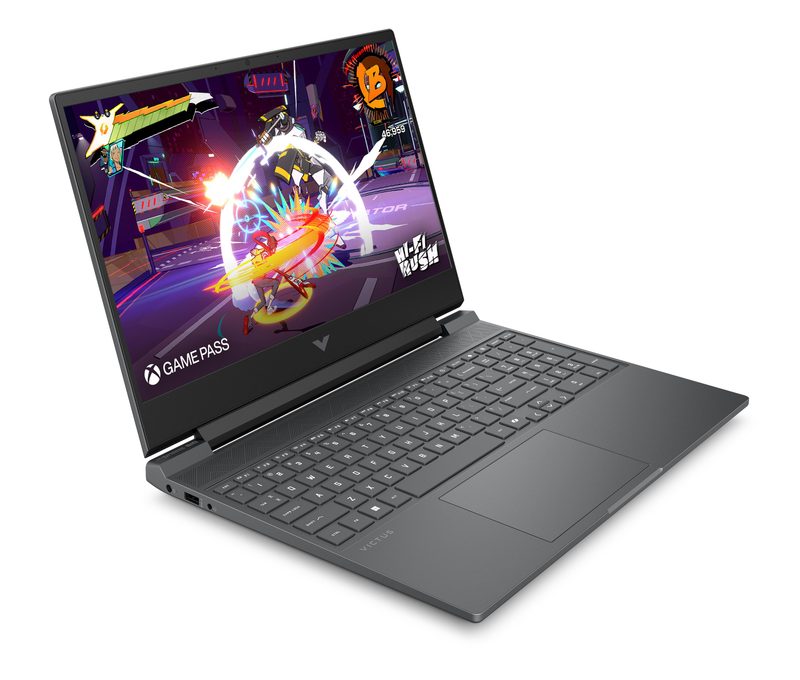 HP Victus Gaming 15-fb3001na AMD Ryzen™ 5 8645HS Laptop 39.6 cm (15.6") Full HD 8 GB DDR5-SDRAM 512 GB SSD NVIDIA GeForce RTX 3050 Wi-Fi 6 (802.11ax) Windows 11 Home AI PC Black