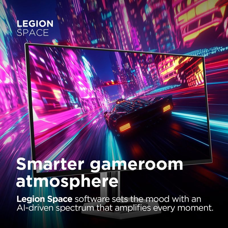 Lenovo Legion Pro 27UD-10 computer monitor 67.3 cm (26.5") 3840 x 2160 pixels 4K Ultra HD OLED Black