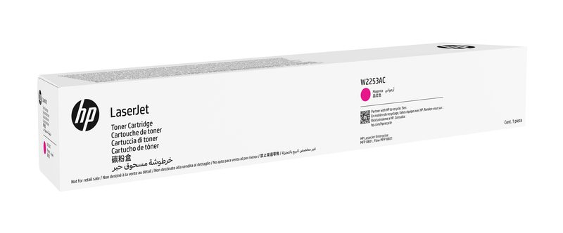 HP W2253AC Magenta Contract Original LaserJet Toner Cartridge