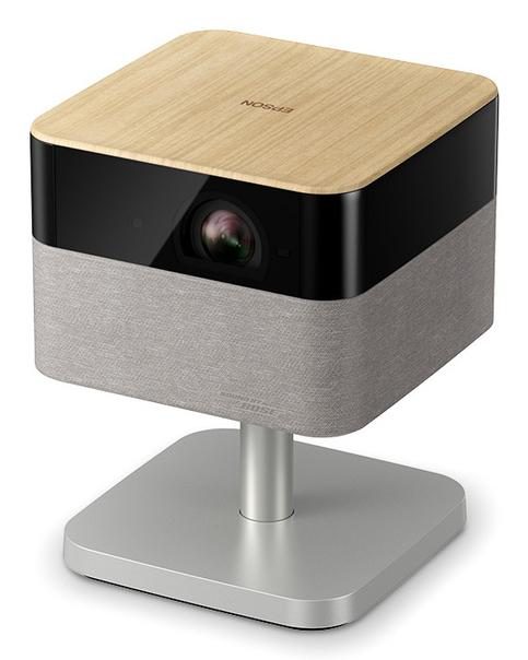 Epson Home Cinema Lifestudio Flex Plus 1000 ANSI lumens 3LCD UHD 4K (3840x2160) Black, Oak, Silver