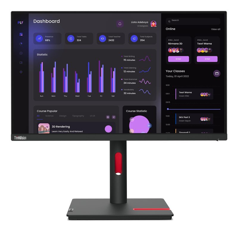 Lenovo ThinkVision T24i-30 Monitor