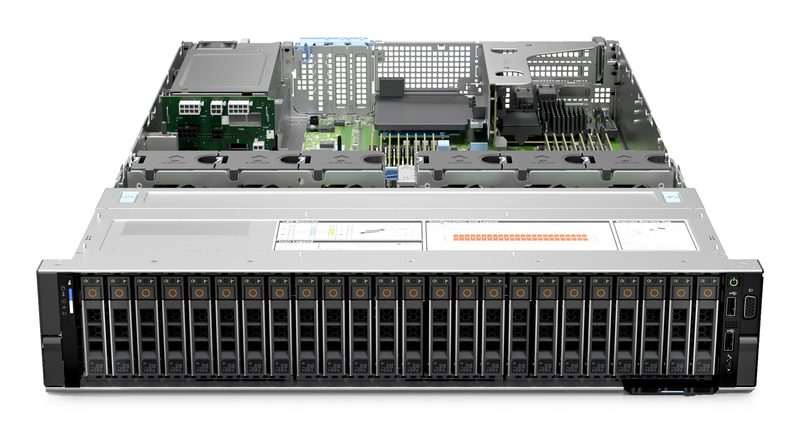 DELL PowerEdge R7515 server 480 GB Rack (2U) AMD EPYC 7413 2.65 GHz 32 GB DDR4-SDRAM 750 W