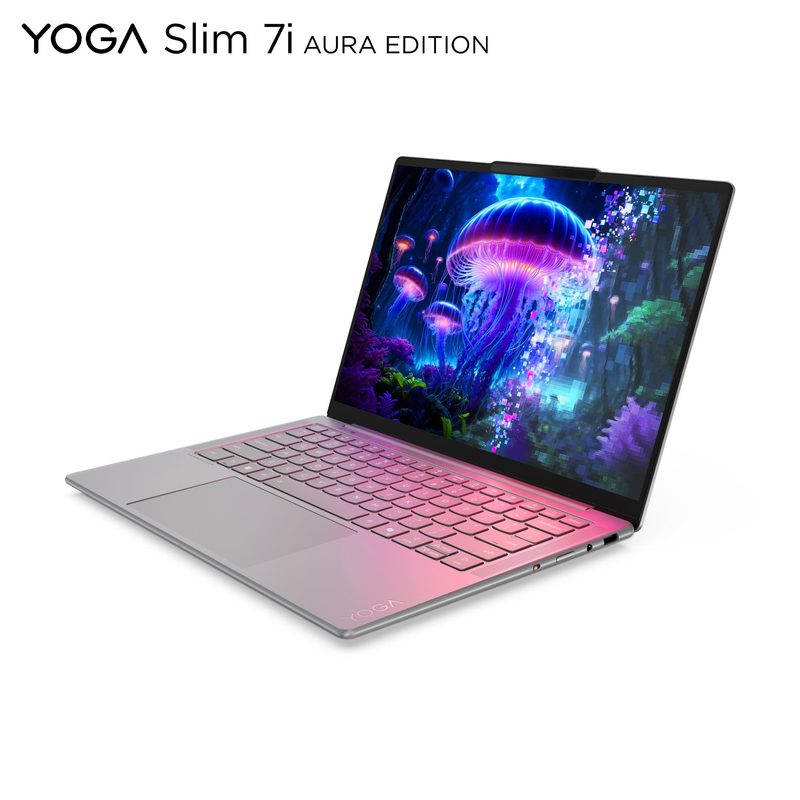 Lenovo Yoga Slim 7i Aura ED Copilot+ PC Intel Core Ultra 7 258V Laptop 35.6 cm (14") 2.8K 32 GB LPDDR5x-SDRAM 1 TB SSD Wi-Fi 7 (802.11be) Windows 11 Home Grey Italian