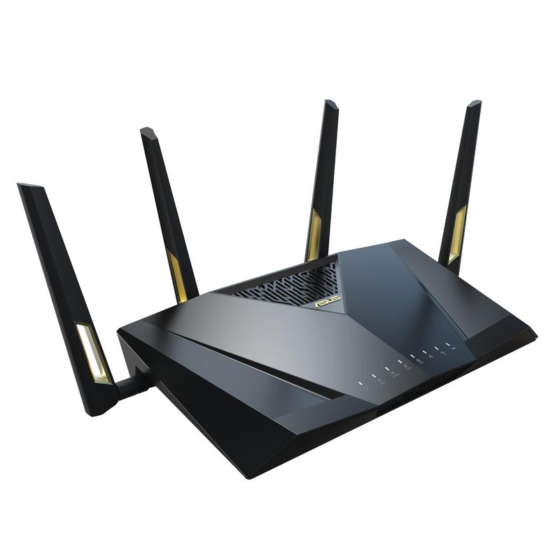 ASUS 90IG0820-MO3A00-B wireless router Multi-Gigabit Ethernet Dual-band (2.4 GHz / 5 GHz) Black