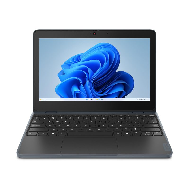 Lenovo 100w Gen 5 Intel® N N150 Laptop 29.5 cm (11.6") HD 8 GB LPDDR5-SDRAM 128 GB SSD Wi-Fi 6E (802.11ax) Windows 11 Pro Grey US English