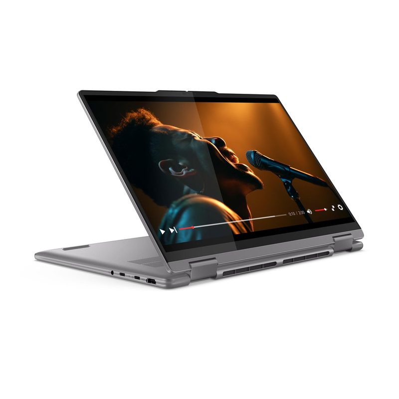 Lenovo Yoga 7 2-in-1 14AHP9 AMD Ryzen™ 5 PRO 8640HS Hybrid (2-in-1) 35.6 cm (14") Touchscreen WUXGA 16 GB LPDDR5x-SDRAM 512 GB SSD Wi-Fi 6E (802.11ax) Windows 11 Home Grey English