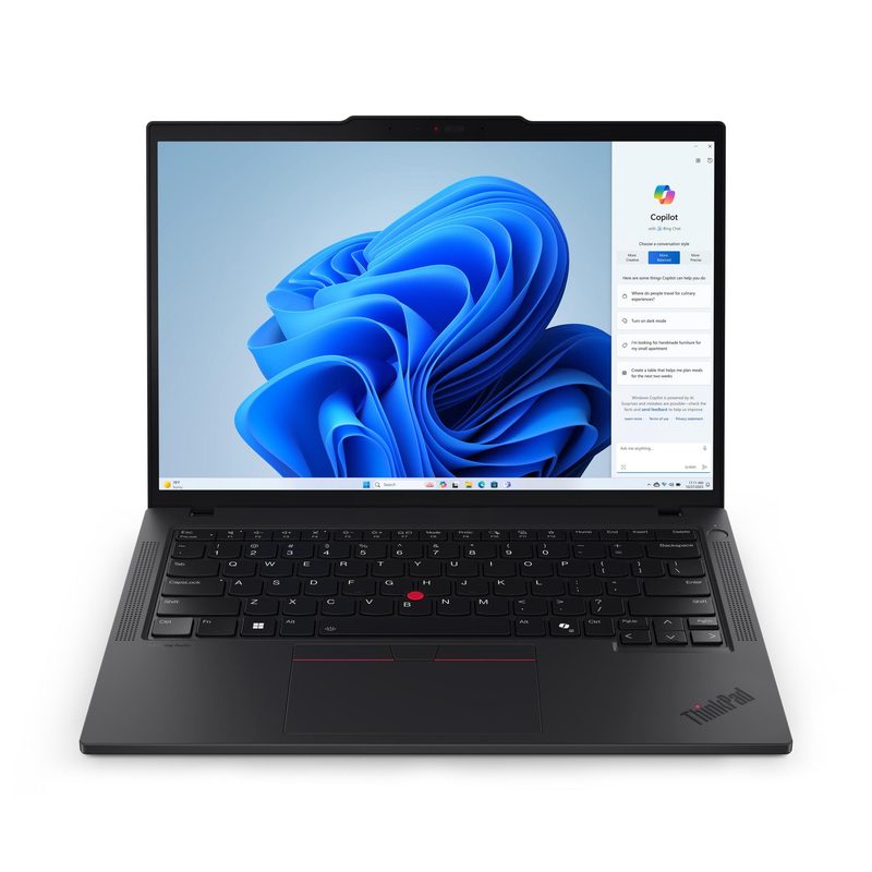 Lenovo ThinkPad T14 Gen 5 (Intel) Intel Core Ultra 7 165U Laptop 35.6 cm (14") Touchscreen WUXGA 32 GB DDR5-SDRAM 512 GB SSD Wi-Fi 6E (802.11ax) Windows 11 Pro Black German