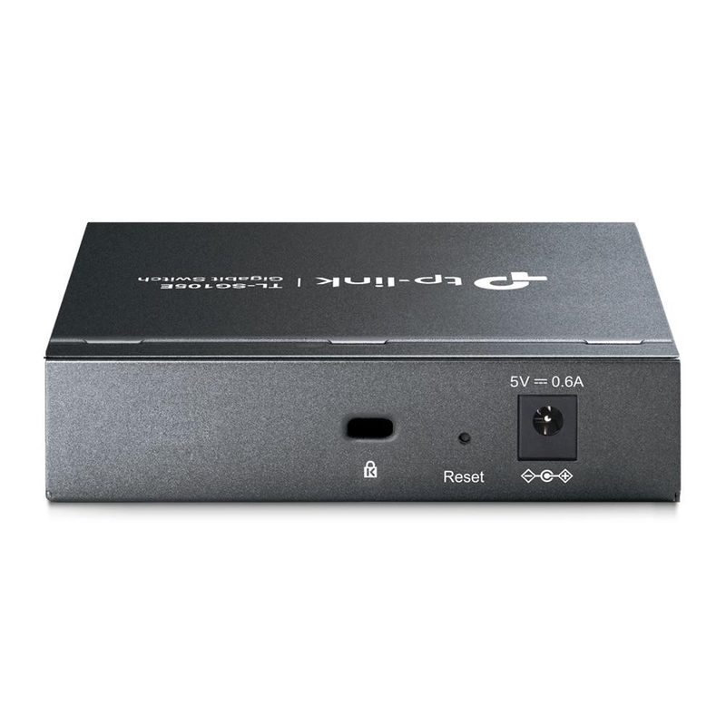 TP-Link TL-SG105E(UN) network switch Managed L2 Gigabit Ethernet (10/100/1000) Black