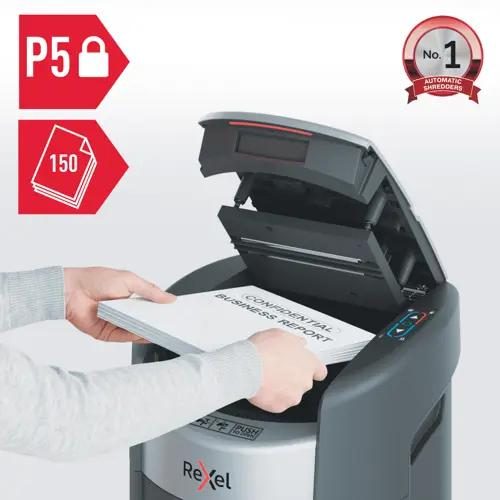 Rexel ShredMax AutoFeed+ 150M Micro Cut Paper Shredder