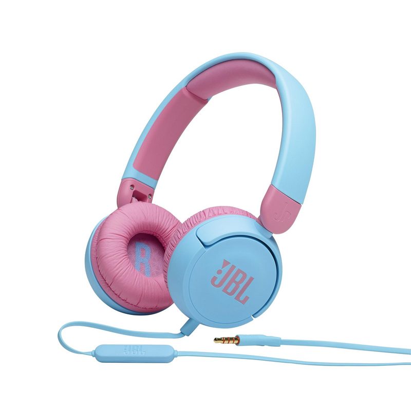 JBL JR310 Headphones Wired Head-band Music Blue, Pink