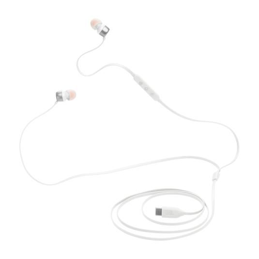 JBL Tune 310C Headset Wired In-ear Calls/Music USB Type-C White