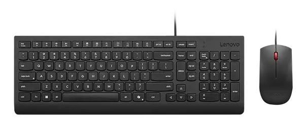 Lenovo 4X31R64406 keyboard Mouse included Home/Office USB Bulgarian Black