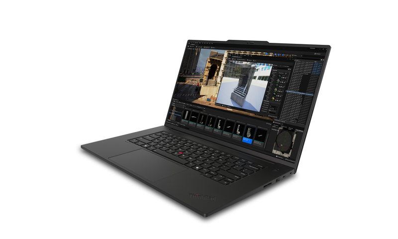 Lenovo ThinkPad P1 Gen 7 Intel Core Ultra 7 165H Mobile workstation 40.6 cm (16") Touchscreen WQUXGA 64 GB LPDDR5x-SDRAM 1 TB SSD NVIDIA RTX 2000 Ada Wi-Fi 7 (802.11be) Windows 11 Pro Black German