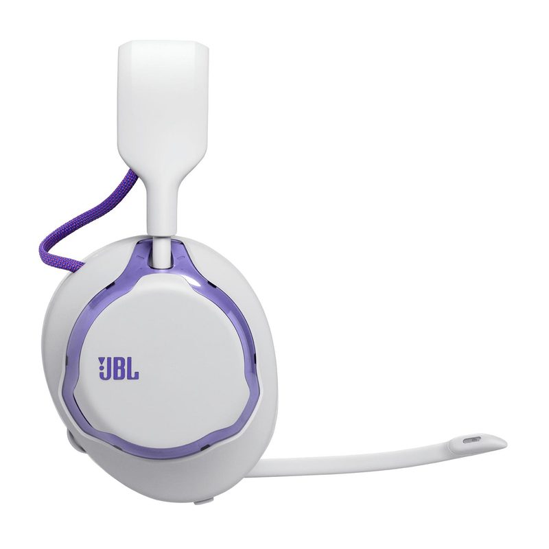 JBL Quantum 650 Headset Wireless Head-band Gaming USB Type-C Bluetooth White