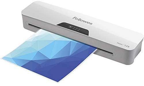 Fellowes® Halo 125 Laminator with Pouch Starter Kit, 12-1/2″ Width, White