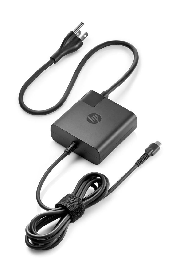 HP 45W USB-C G2 Power Adapter power adapter/inverter Indoor Black