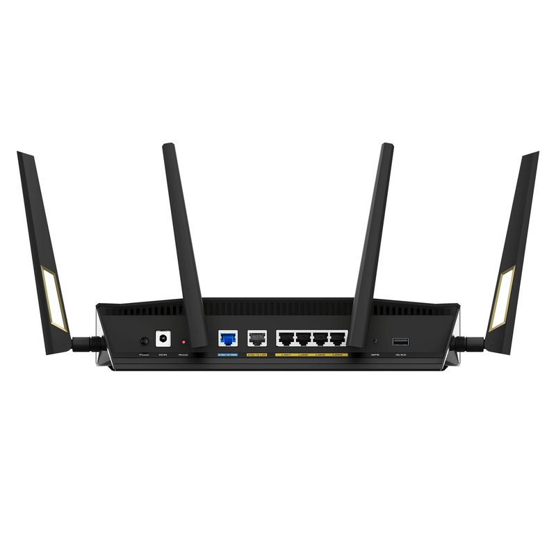 ASUS 90IG0820-MO3A00-B wireless router Multi-Gigabit Ethernet Dual-band (2.4 GHz / 5 GHz) Black