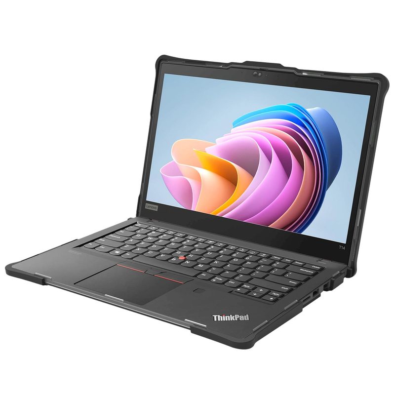 Lenovo 4Z71Q49392 laptop case 35.6 cm (14") Border Black, Transparent