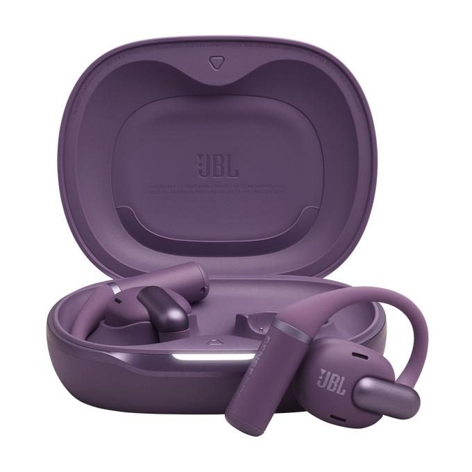JBL Sense Pro Headset True Wireless Stereo (TWS) Ear-hook Calls/Music USB Type-C Bluetooth Charging stand Purple