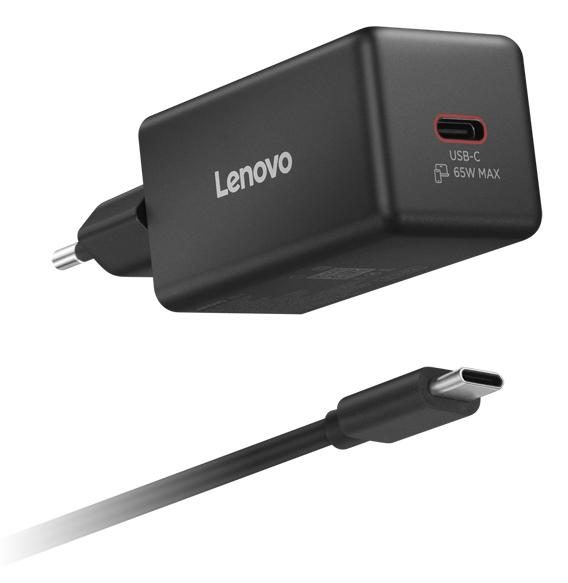 Lenovo G0A665WBEU mobile device charger Universal Black AC Fast charging Indoor