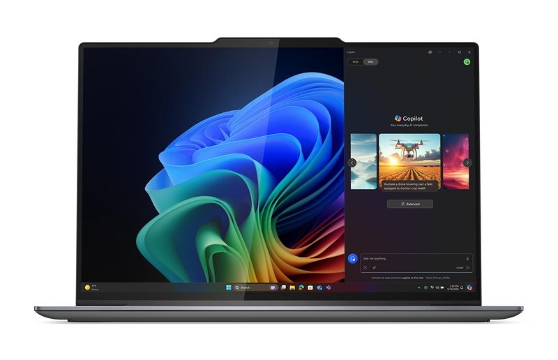 Lenovo ThinkPad X9-14 Gen 1 Aura Edition Copilot+ PC Intel Core Ultra 7 258V Laptop 35.6 cm (14") Touchscreen 2.8K 32 GB LPDDR5x-SDRAM 1 TB SSD Wi-Fi 7 (802.11be) Windows 11 Pro Grey Spanish