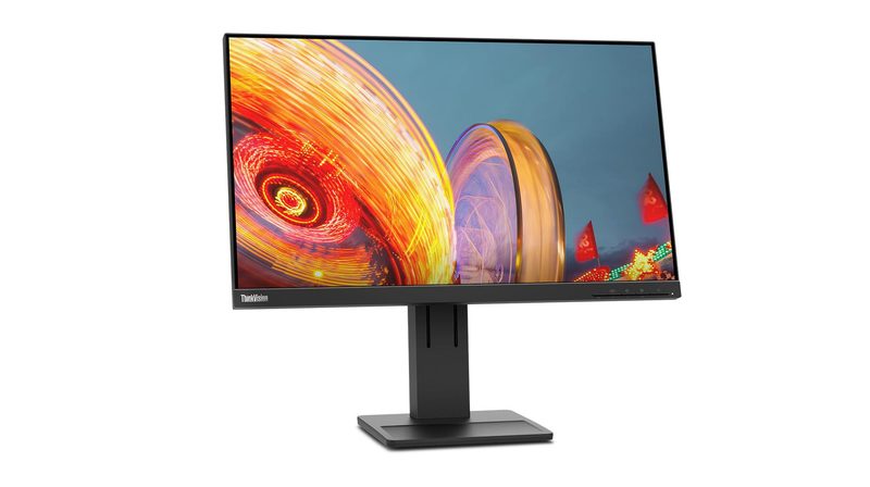 Lenovo ThinkVision E24q-20 computer monitor 60.5 cm (23.8") 2560 x 1440 pixels Wide Quad HD LED Black
