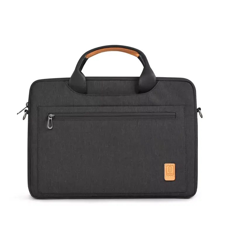 WiWU Pioneer Handbag Larger Capacity Men Women Laptop Bag Purse Computer Case Vintage