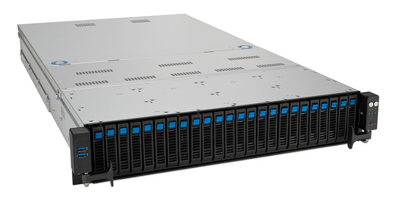ASUS RS720A-E12-RS24U Socket SP5 Rack (2U) Grey