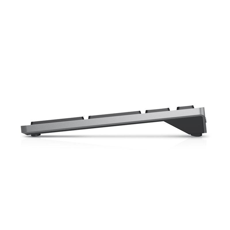 DELL KB700 keyboard Office RF Wireless + Bluetooth Canadian Grey