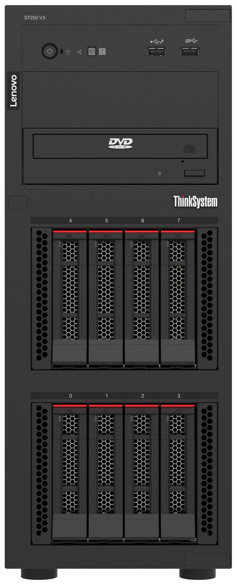 Lenovo ThinkSystem ST250 V3 server Tower Intel® Xeon® 6315P 2.8 GHz 16 GB DDR5-SDRAM 800 W