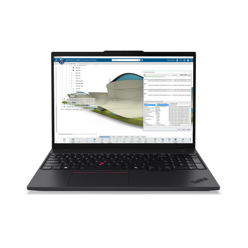 Lenovo ThinkPad P16s Gen 4 (AMD) Copilot+ PC AMD Ryzen™ AI 7 PRO 350 Mobile workstation 40.6 cm (16") WUXGA 32 GB DDR5-SDRAM 1 TB SSD Wi-Fi 7 (802.11be) Windows 11 Pro Black English