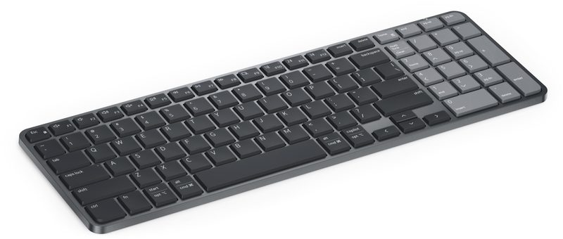 DELL Pro 7 KB746 keyboard Universal RF Wireless + Bluetooth US English Graphite