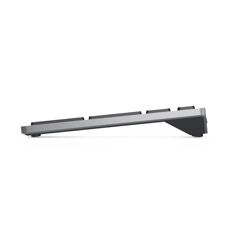 DELL KM7321WGY keyboard Mouse included Office RF Wireless + Bluetooth Canadian Grey, Titanium