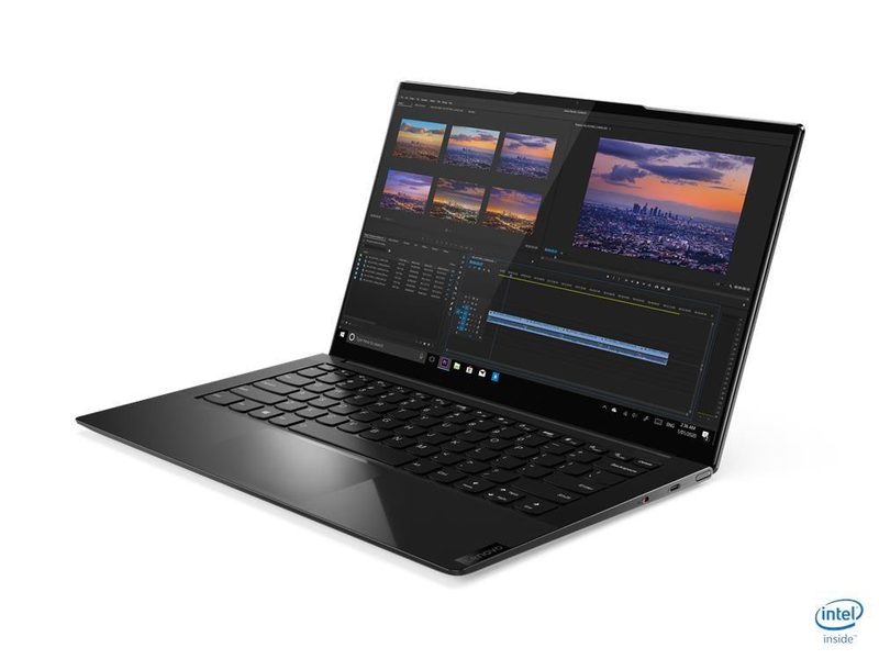 Lenovo Yoga Slim 9 14ITL5 Intel® Core™ i7 i7-1165G7 Laptop 35.6 cm (14") Touchscreen 4K Ultra HD 16 GB LPDDR4x-SDRAM 1 TB SSD Wi-Fi 6 (802.11ax) Windows 10 Home Black