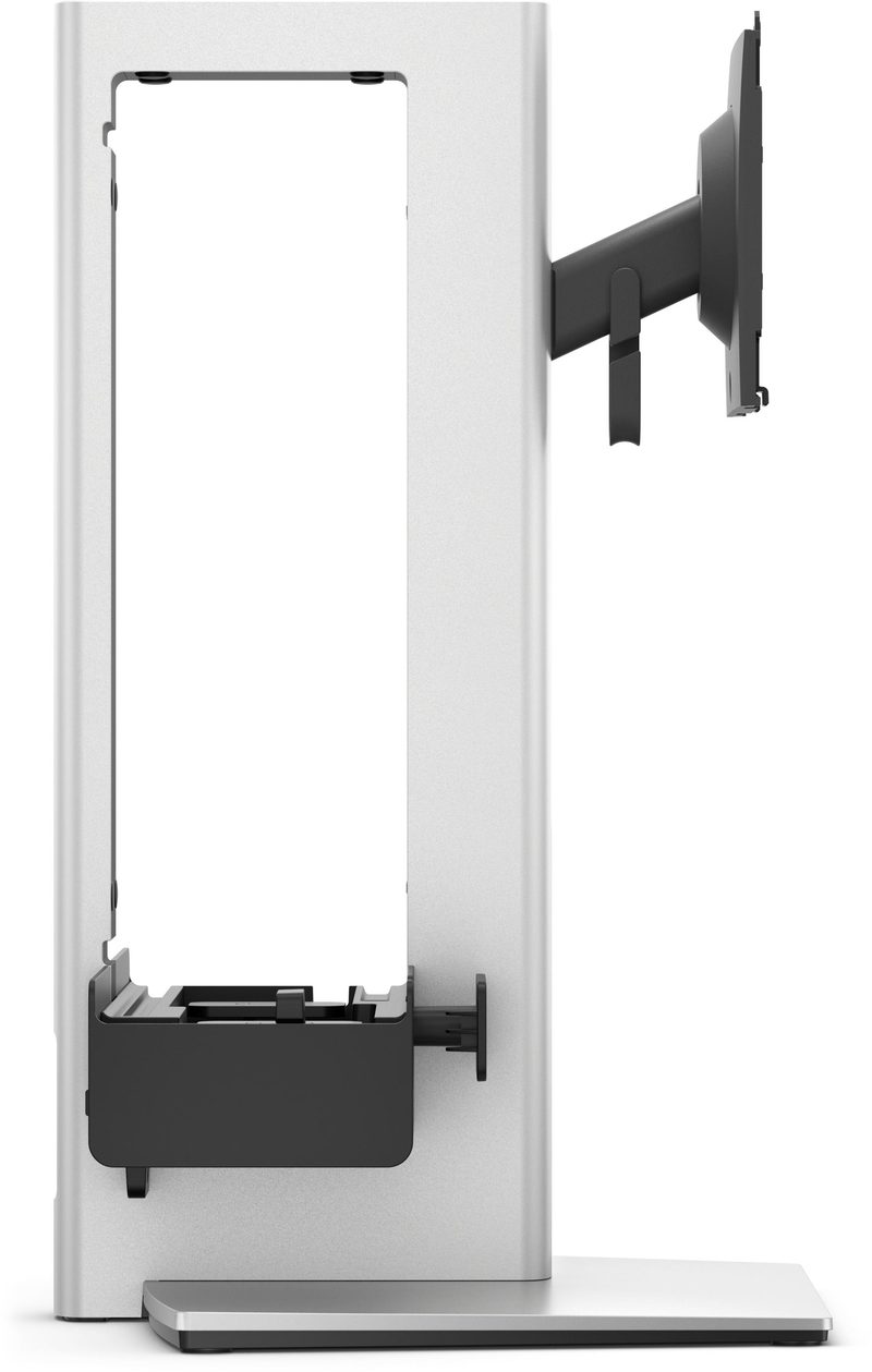 DELL Pro Slim OSS25 68.6 cm (27") Desk Black, Silver