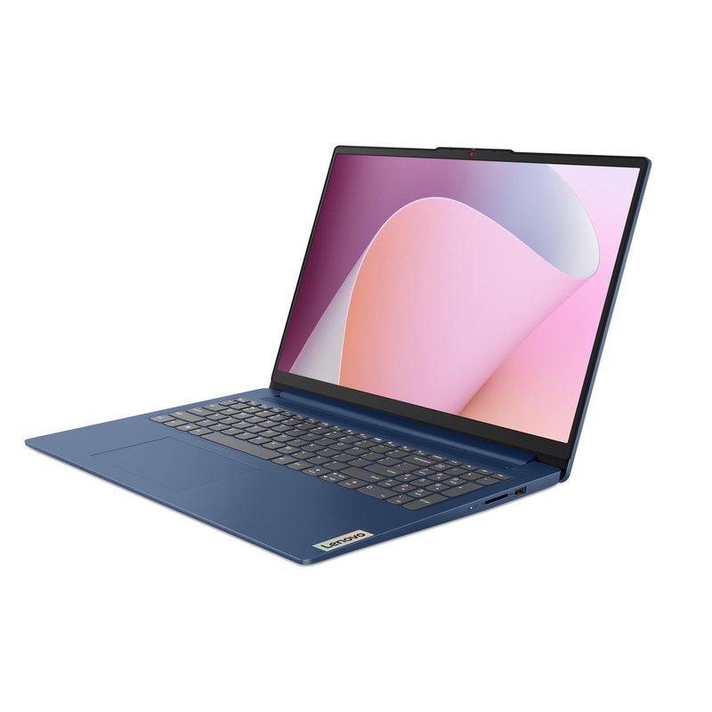 Lenovo IdeaPad Slim 3 16ABR8 AMD Ryzen™ 5 7430U Laptop 40.6 cm (16") WUXGA 16 GB DDR4-SDRAM 512 GB SSD Wi-Fi 6 (802.11ax) Windows 11 Home Blue German