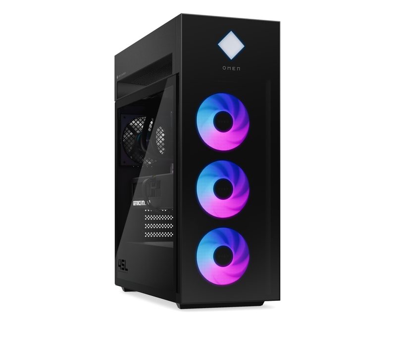 OMEN by HP 45L GT22-3090 Intel Core Ultra 9 285K 64 GB DDR5-SDRAM 2 TB SSD NVIDIA GeForce RTX 5090 Windows 11 Pro Desktop PC Black