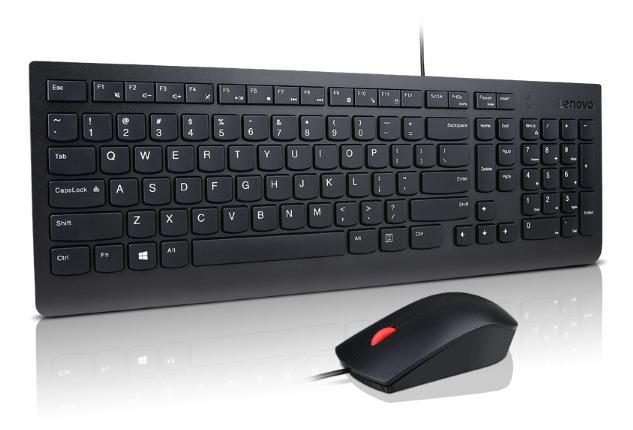 Lenovo 4X31R64420 keyboard Mouse included Universal USB Italian Black